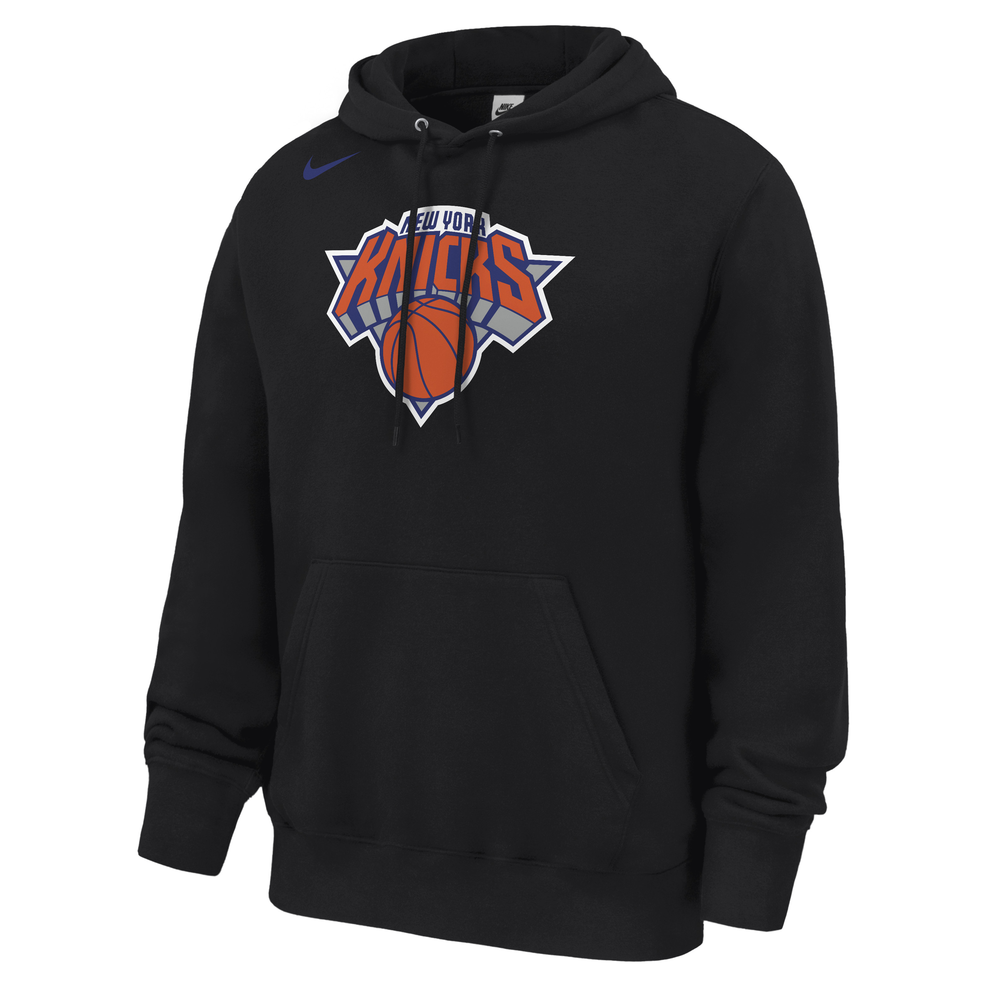 Men's Nike Black New York Knicks  Club Fleece Hoodie | Fanatics