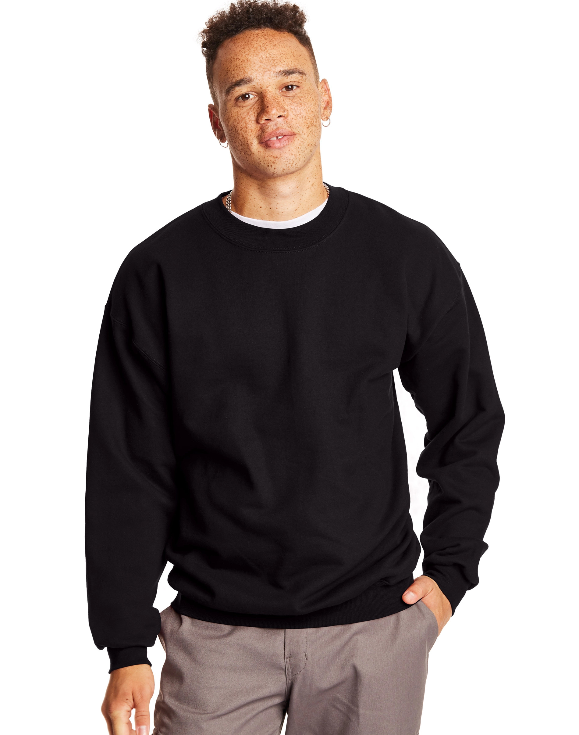 Hanes Men's Ultimate Cotton® Heavyweight Crewneck Sweatshirt | Hanes.com