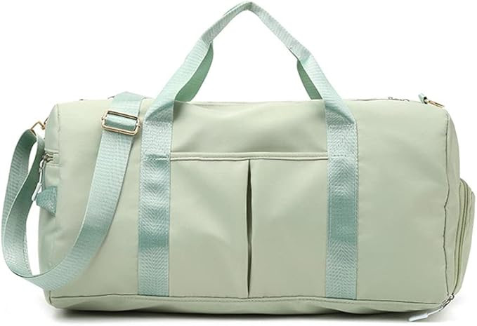 Blackwheel Sports Tote ​Gym Bag With Shoe Bag Wet Bag Waterproof Travel Duffel Bag for Women an... | Amazon (US)