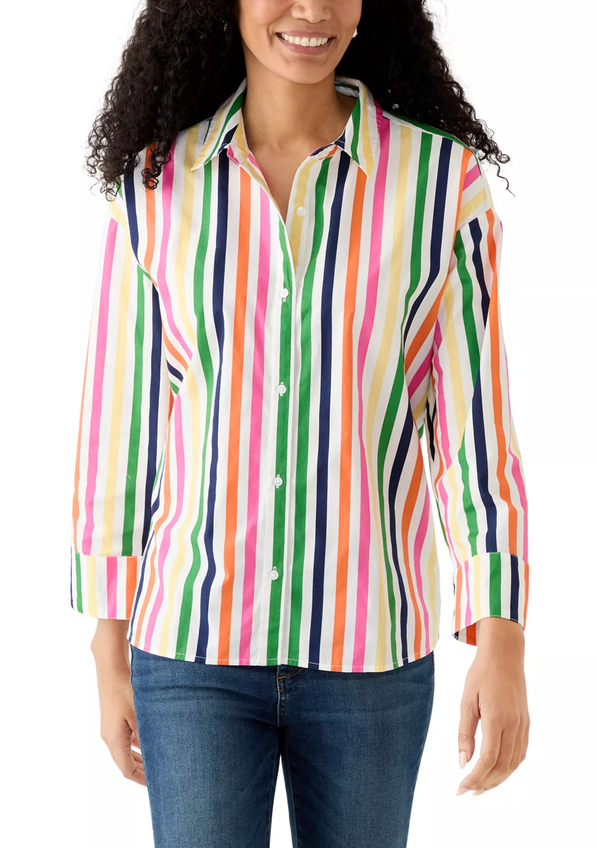 Crown & Ivy™Women's Long Sleeve Popover Top | Belk