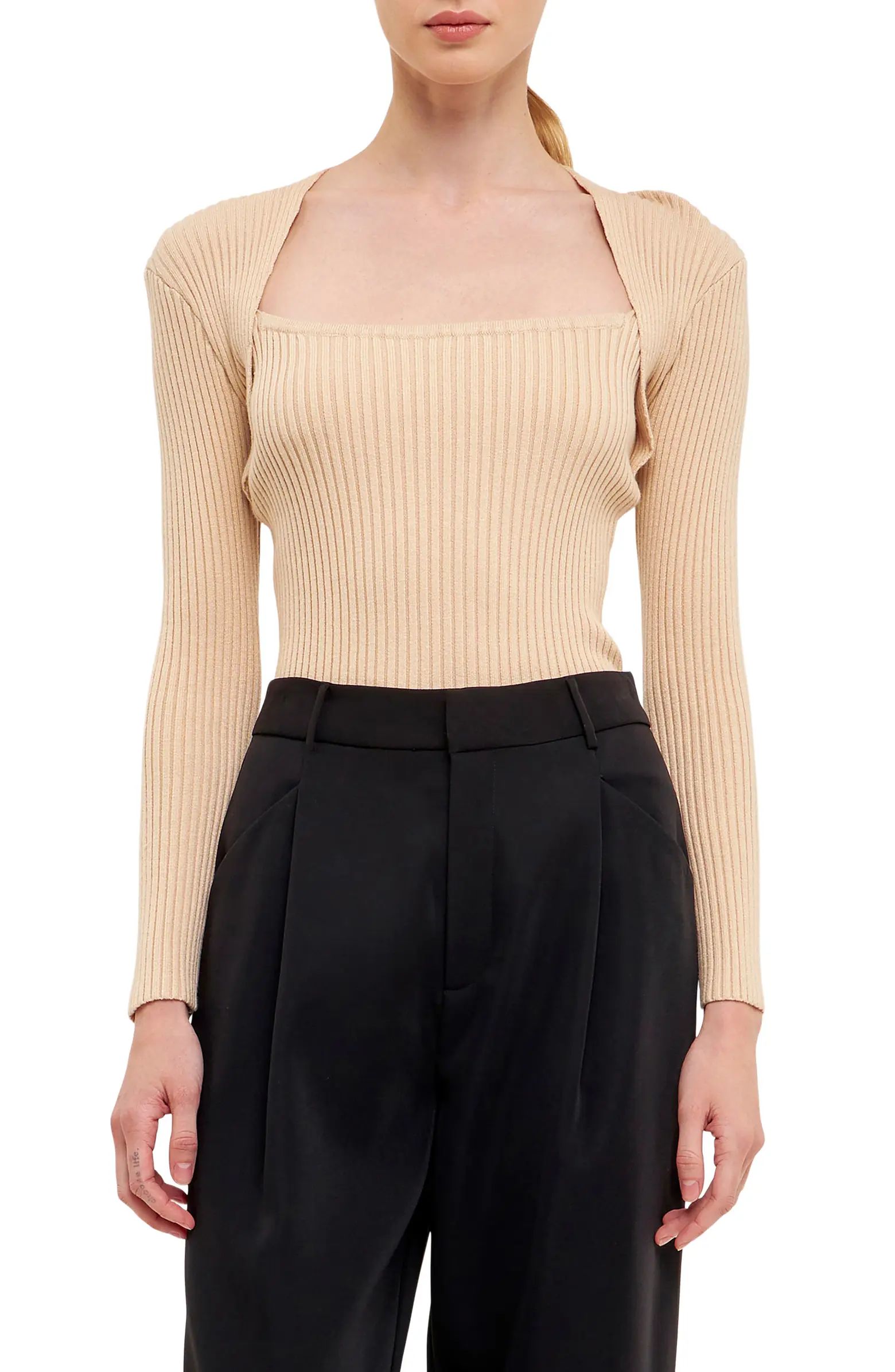 Long Sleeve Knit Top | Nordstrom