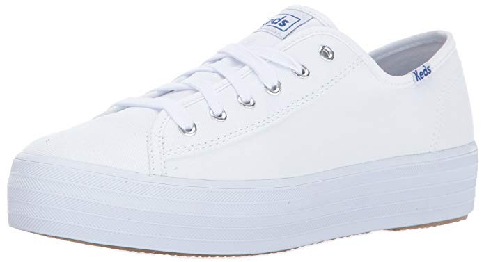 Keds Women's Triple Kick Canvas Fashion Sneaker | Amazon (US)