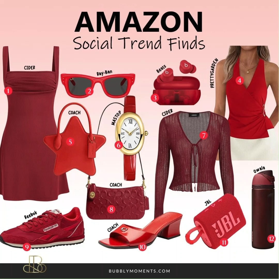 These Amazon social trend finds are everywhere right now ✨ From viral fashion pieces to everyday essentials and must-have accessories, these are the trending finds everyone is adding to cart. Perfect for upgrading your daily routine, refreshing your style, or finding those little things that make life easier and more fun.
Whether you love cozy home finds, cute outfits, beauty favorites, or trendy accessories, this roundup has a little bit of everything. These picks are stylish, practical, and easy to use for everyday life. Save this post for your next Amazon scroll and tap to shop the viral finds everyone is talking about 💕
#LTKStyle #LTKFinds #LTKBeauty #AmazonFinds #TikTokMadeMeBuyIt #AmazonFavorites #ViralFinds #TrendingNow #AmazonMustHaves #OnlineShopping #DailyFinds #MustHaveItems #TrendingProducts #FashionFinds #HomeFinds #BeautyFinds #LifestyleFinds #AmazonDeals #InternetFamous #ViralProducts #ShopWithMe #AmazonTrend 

 