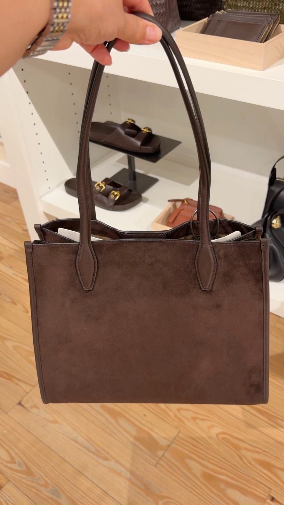 LTK x Madewell Sale! 20% off sitewide with code LTK20. Lots of new arrivals for fall like this gorgeous rich chocolate brown suede tote bag. Available in leather options too. Beautiful bag to pair with fall outfits and business casual workwear outfits.

#LTKxMadewell #LTKSaleAlert #LTKWorkwear