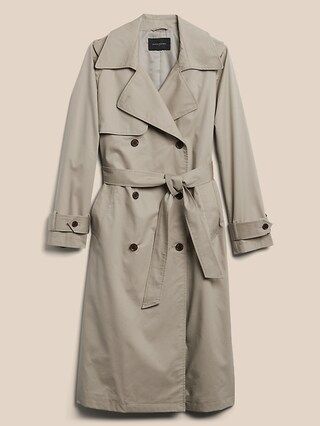 Cotton Twill Trench | Banana Republic Factory