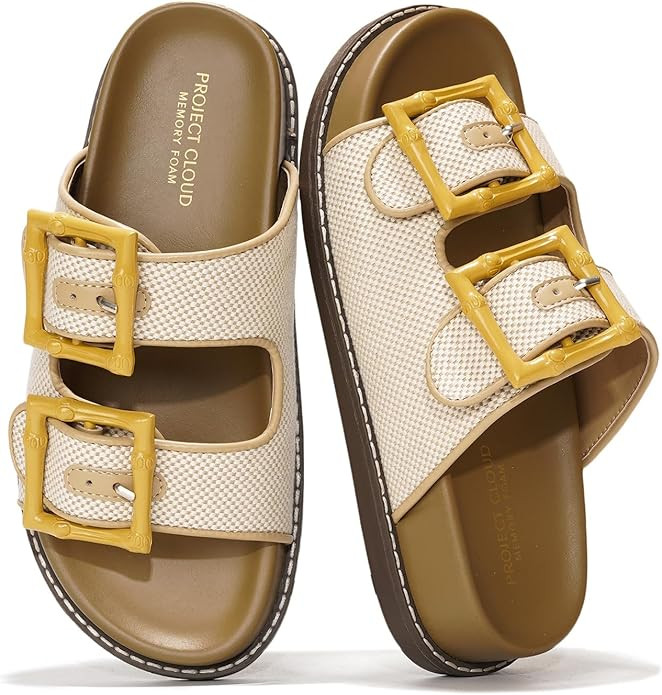 Project Cloud Platform Summer Sandals for Women 2026 - Comfortable and Adjustable Straps Summer S... | Amazon (US)
