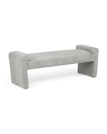 58.5x19.5 Cushioned Bench | TJ Maxx