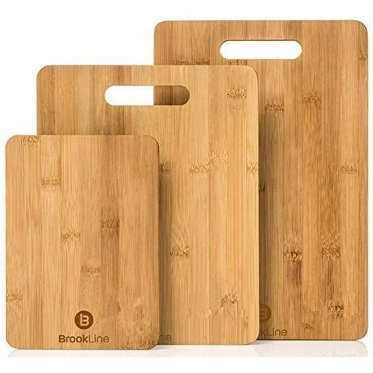 Brookline Wood Cutting Board Set - 3 Charcuterie Boards for Home & Kitchen Accessories - Made fro... | Walmart (US)