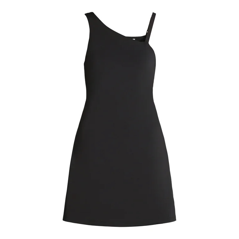 Avia Women's Asymmetrical Mini Dress, Sizes XS-XXXL - Walmart.com | Walmart (US)