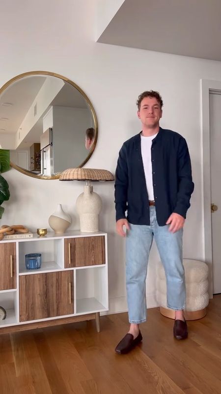 Men’s outfit ideas
Alex is wearing his normal size 32x30 in denim and Large shirts

#LTKunder100 #LTKshoecrush #LTKmens