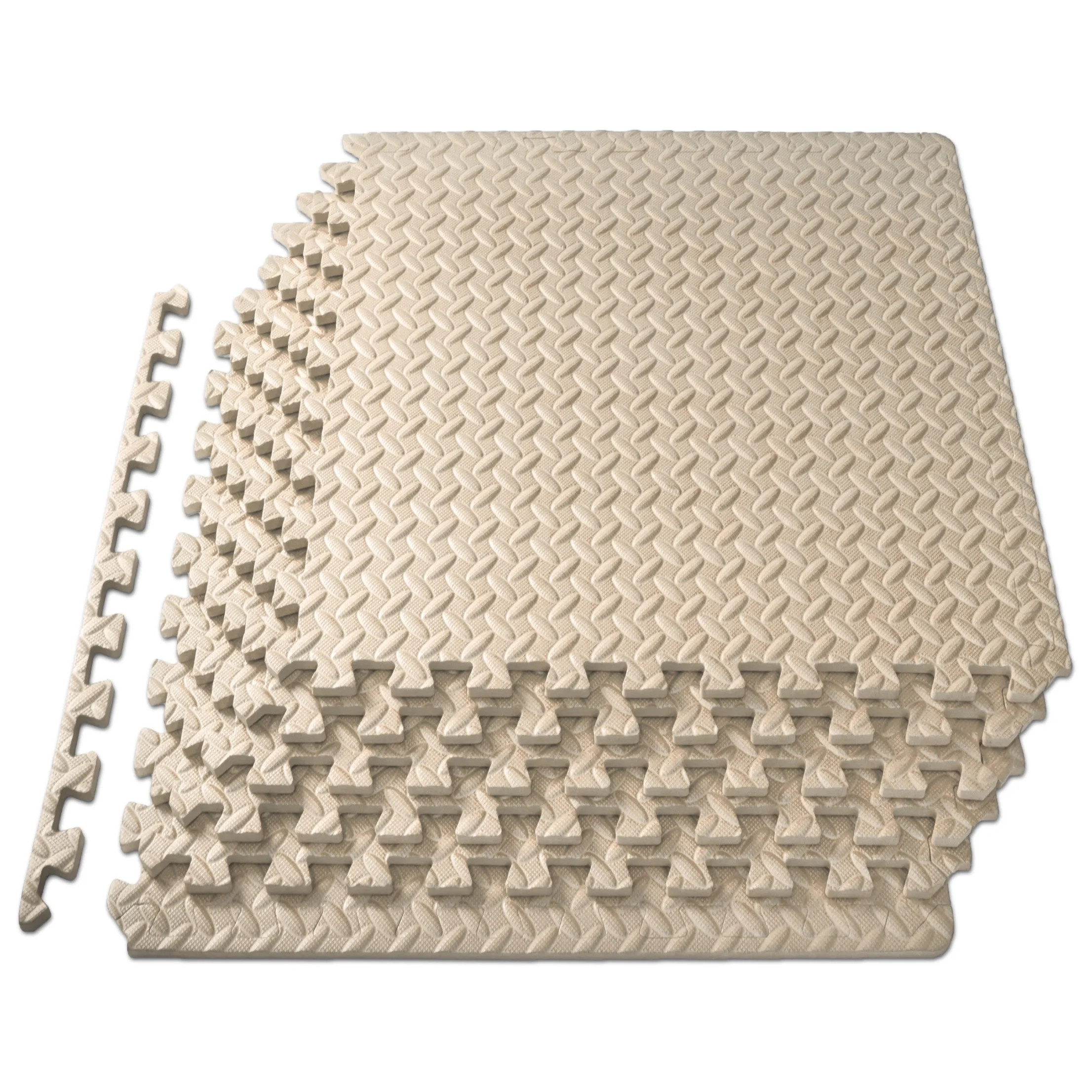ProsourceFit Puzzle Exercise Mat, 1/2" Thick EVA Foam Interlocking Tiles | Walmart (US)