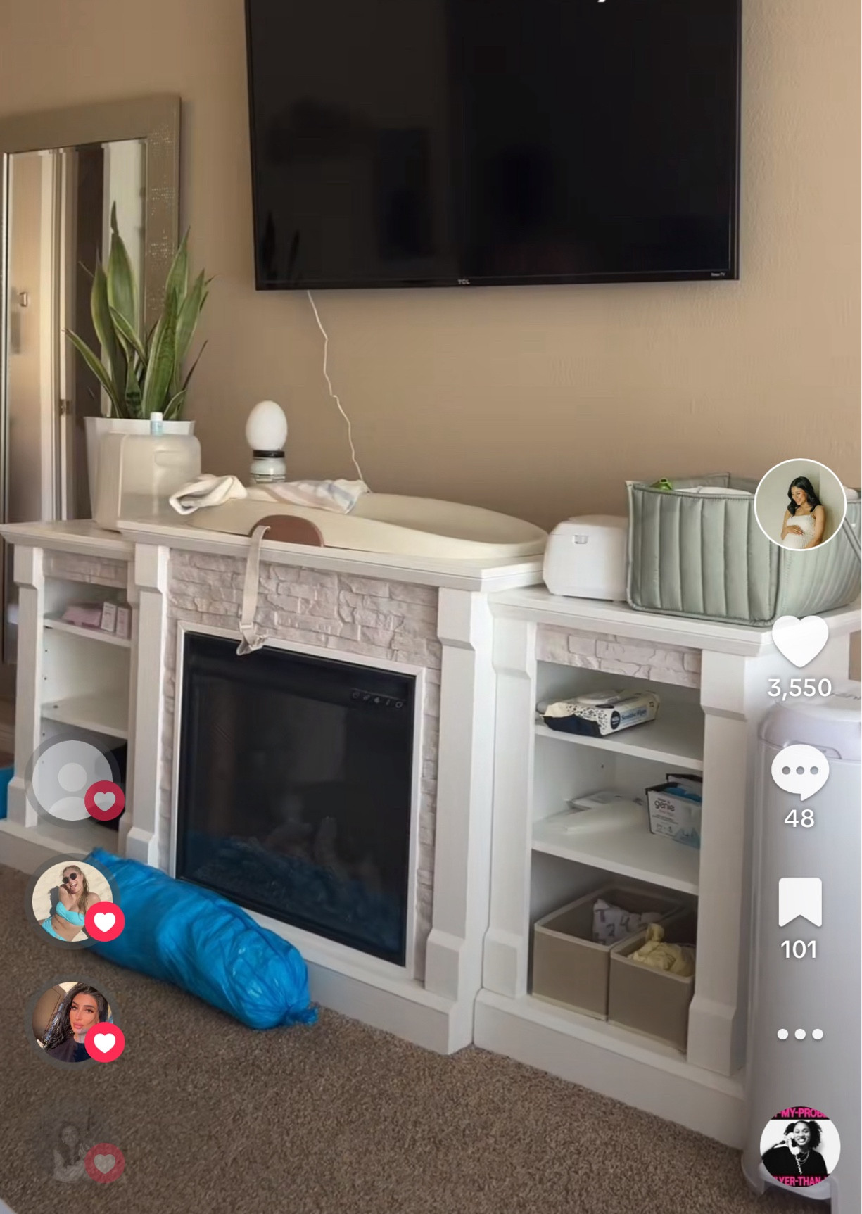 Fireplace with bookshelves 🔥 

#LTKHome