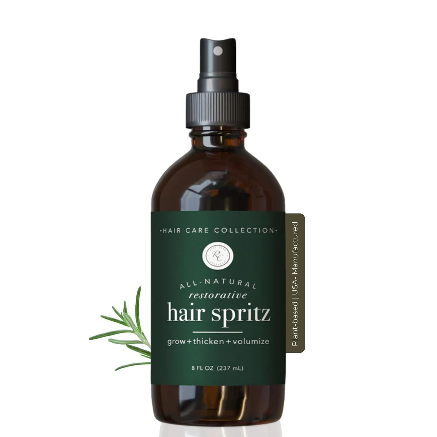 Rowe Casa Organics Hair Growth Spray, Hair Texturizer and Regrowth, Mens Hair Restoration, Rosemary, Cedarwood, Lavender Essential Oil, 8 oz | Amazon (US)