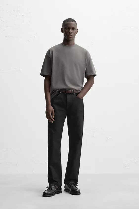 BASIC HEAVYWEIGHT T-SHIRT | Zara US