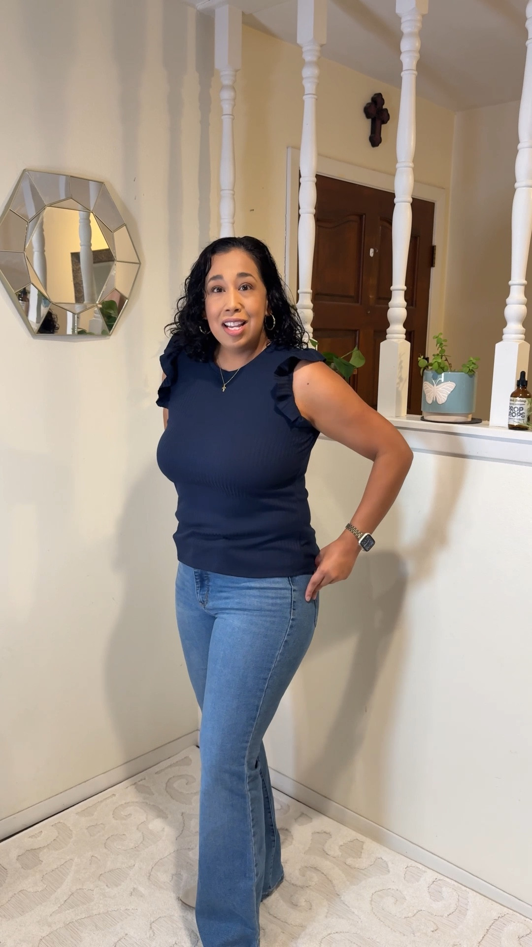 Everyday style made easy ✨ Jeans, a cute top, and comfy shoes — all from Walmart. Perfect for running errands, school drop-offs, or a casual night out. 🛍️
#LTKStyle #LTKFinds #WalmartFashion #LTKOutfit

#LTKOver40 #LTKMidsize