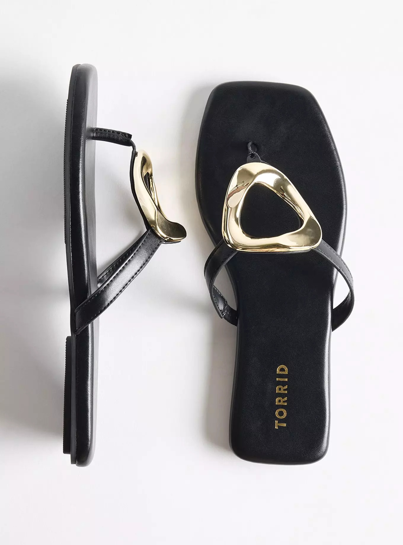 Organic Metal Flip Flop WW) | Torrid (US & Canada)