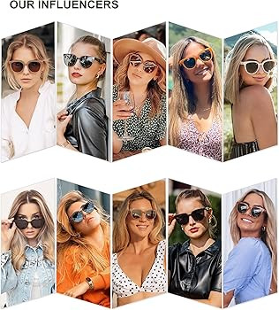 SOJOS Trendy Cat Eye Round Polarized Sunglasses for Women Fashion UV Protection Sunnies Sunglasse... | Amazon (US)