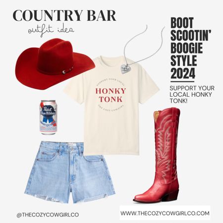 Country bar outfit inspo 🤠

“Support your local honky tonk” T-shirt is from thecozycowgirlco.com & honky tonk angel necklace is from James Michelle 🤎



#LTKstyletip #LTKFestival #LTKSeasonal