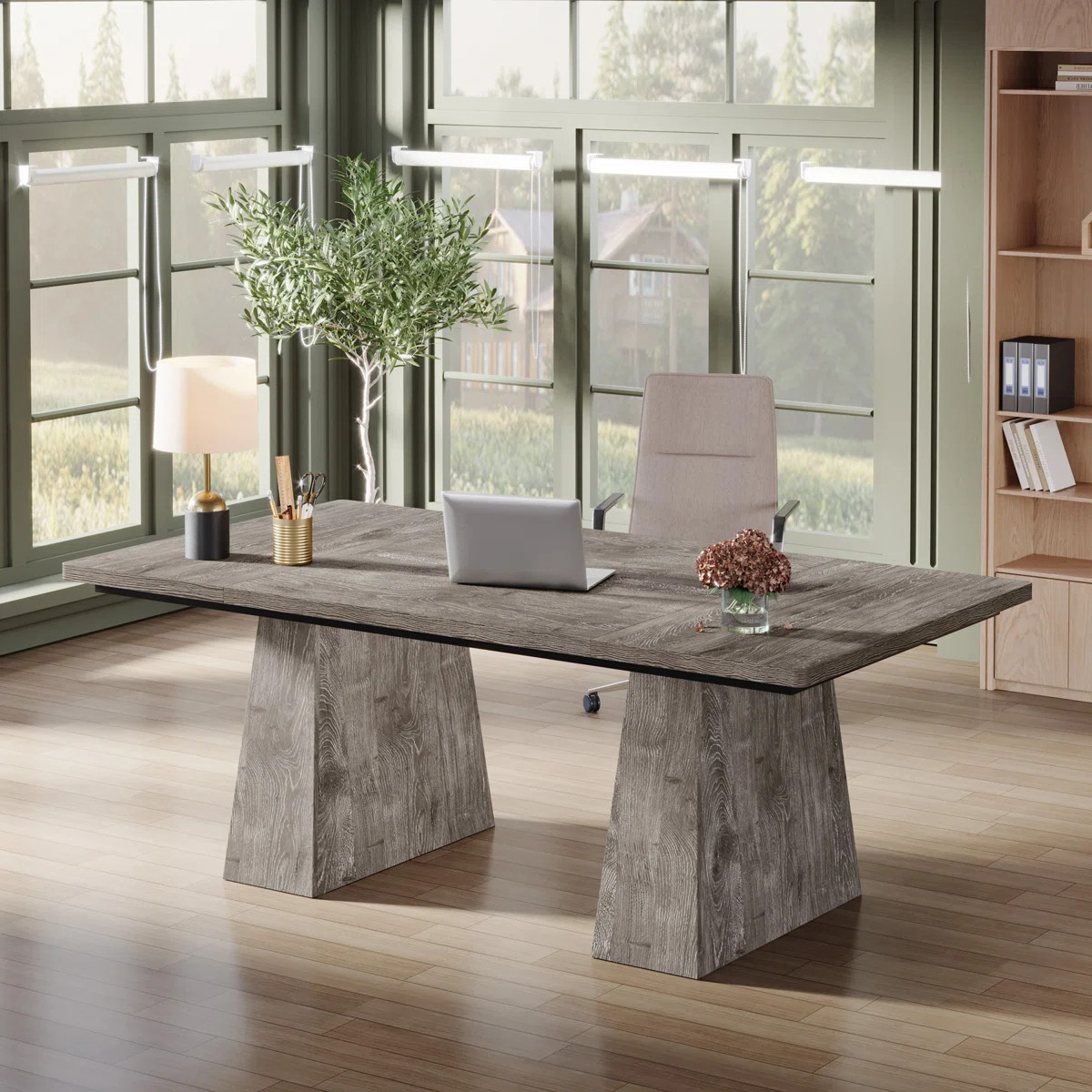 Ebern Designs Jasine Desk & Reviews | Wayfair | Wayfair North America