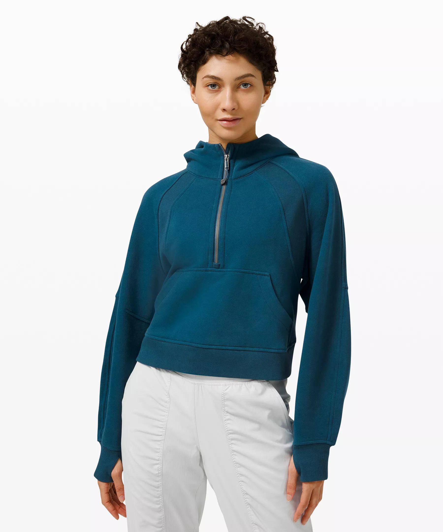 Scuba Oversized 1/2 Zip Hoodie | Women's Hoodies & Sweatshirts | lululemon | Lululemon (US)