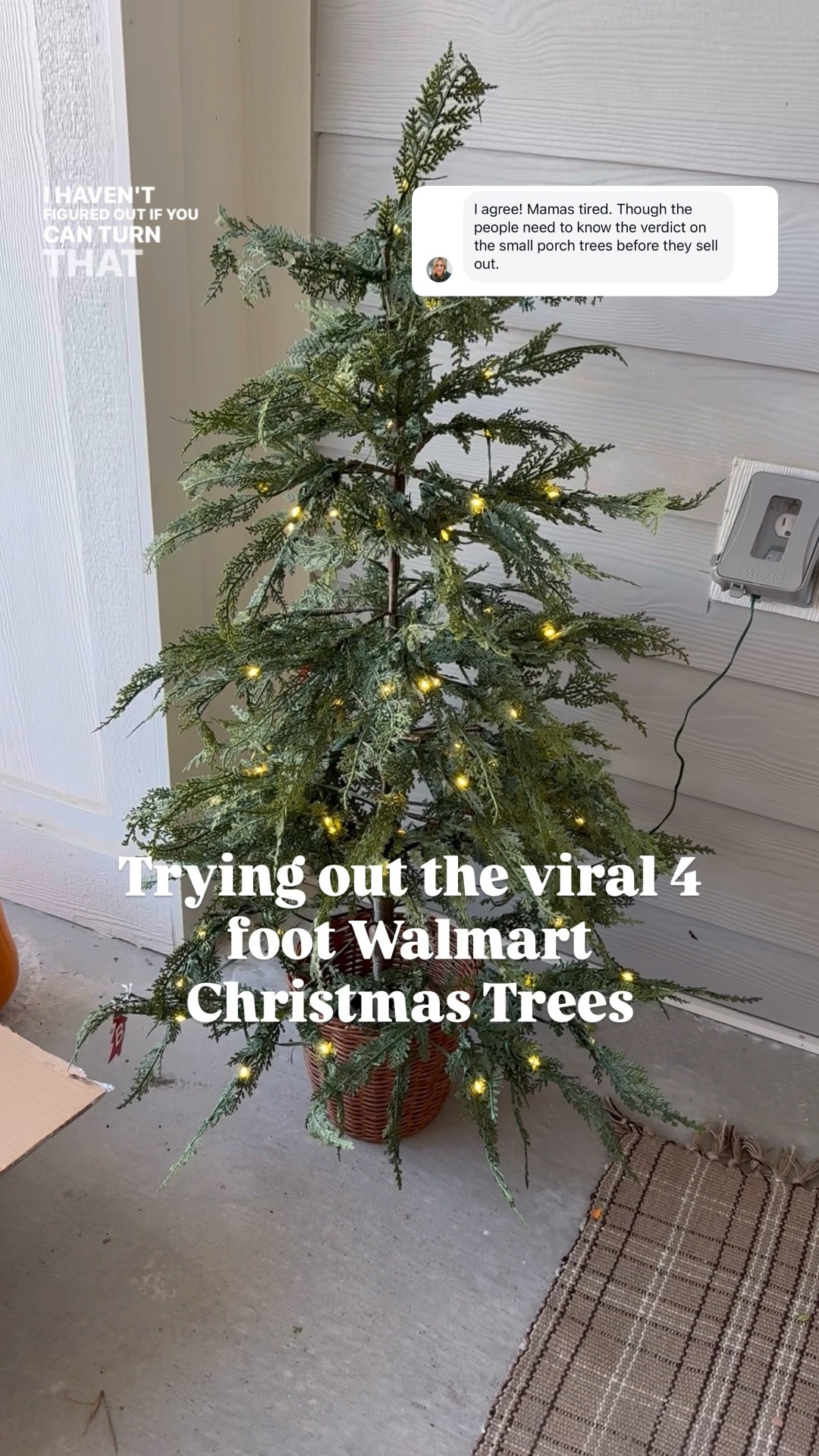 I wanted to try these last year on my porch, but they sold out so which and I never got the chance! I got two this year. I had my mom give her thoughts and she was so much a yes that she then bought two herself! 

#LTKHoliday #LTKSeasonal #LTKHome