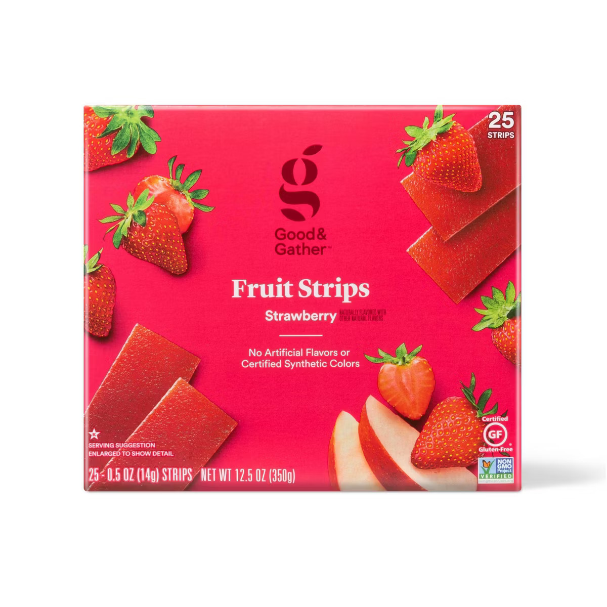 Strawberry Fruit Strips - 25ct/12.5oz - Good & Gather™ | Target