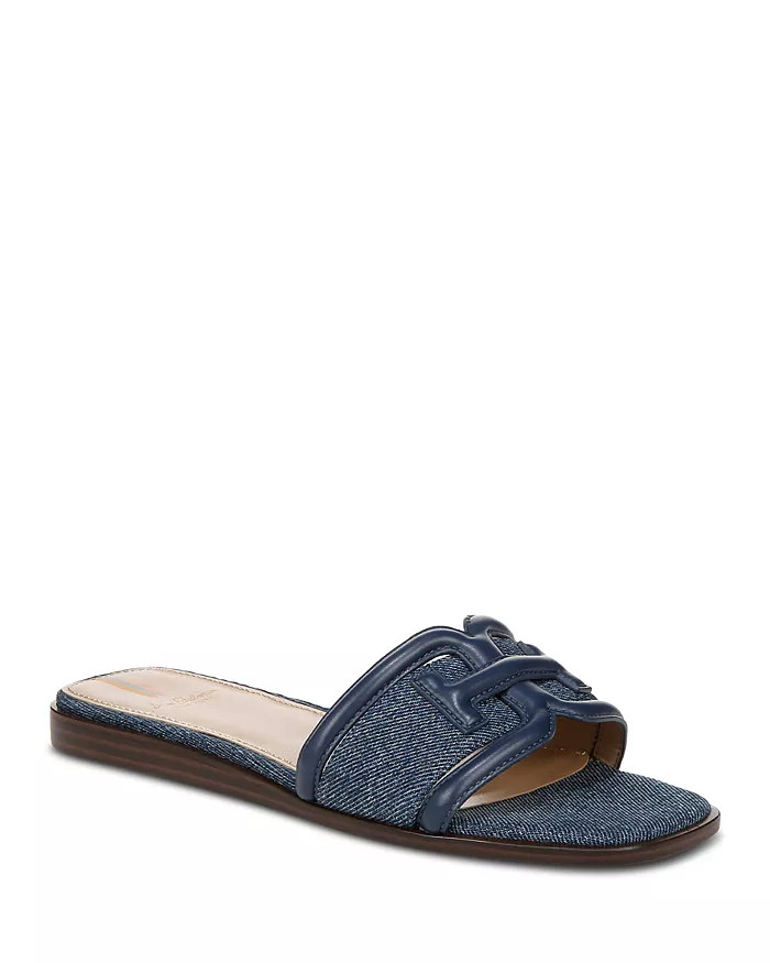 Women's Irina Denim Slide Sandals | Bloomingdale's (US)
