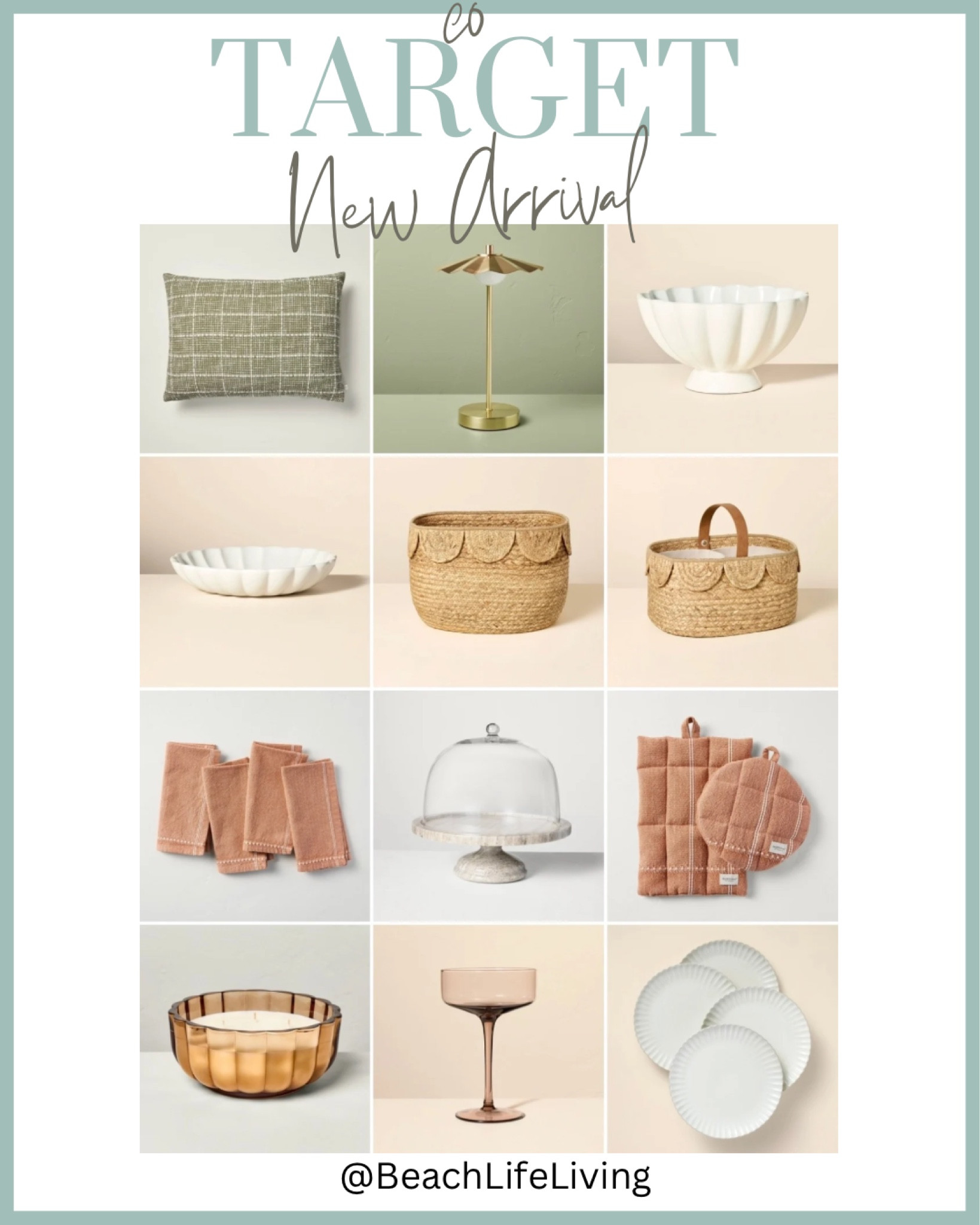 New Fall Home Decor Arrivals at Target 
Scallop shade metal table lamp,
Scalloped Edge Stoneware Serving Bowl, Scalloped Edge Stoneware Serving Bowl, Natural Woven Scalloped Storage Baskets 


#LTKSeasonal #LTKHome #LTKBacktoSchool