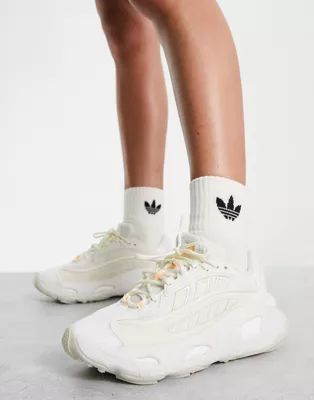adidas Originals Oznova sneakers in cloud white and ecru tint | ASOS (Global)