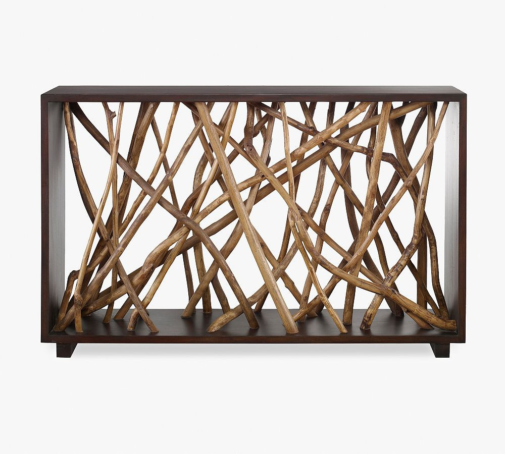 Ronald Console Table, Teak Branch | Pottery Barn (US)