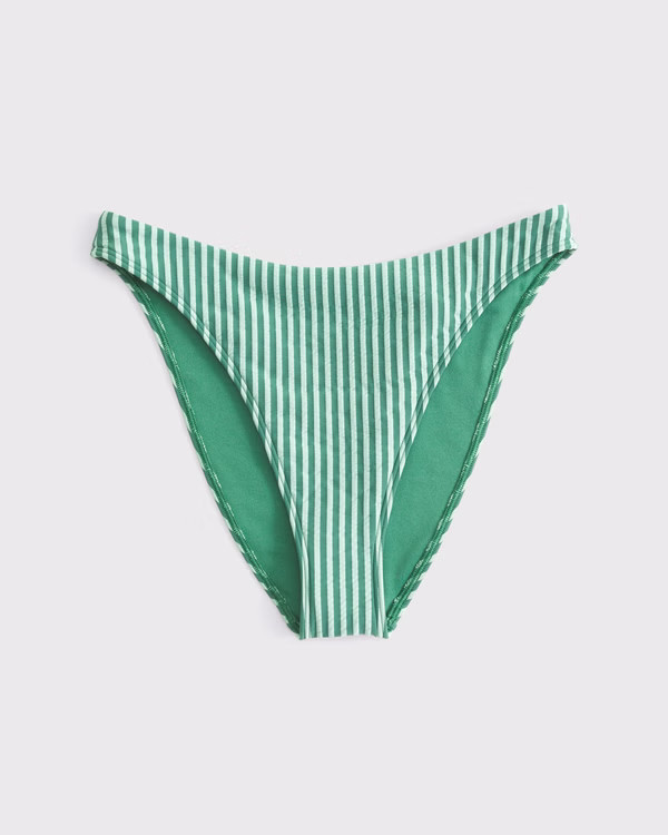 Mid Rise High-Leg Moderate Bottom | Abercrombie & Fitch (US)