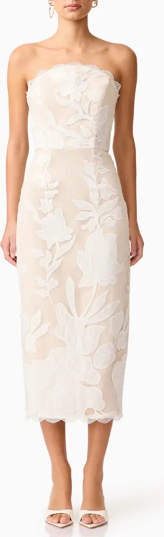 Flor Strapless Cocktail Dress | Nordstrom