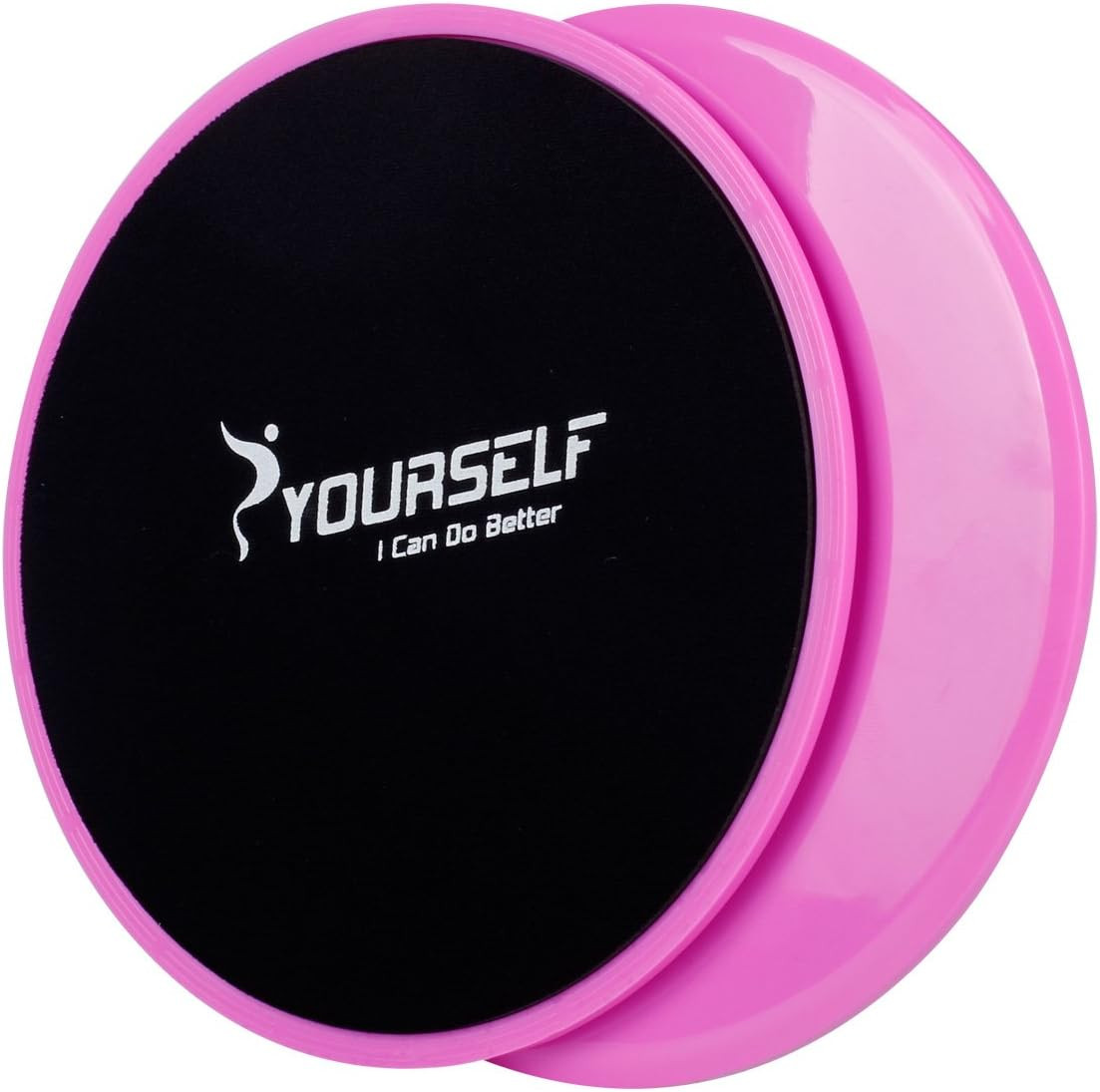 SYOURSELF Core Exercise Sliders Dual Sided Gliding Discs-2 Pieces-Fitness Used on Carpet or Hardw... | Amazon (US)