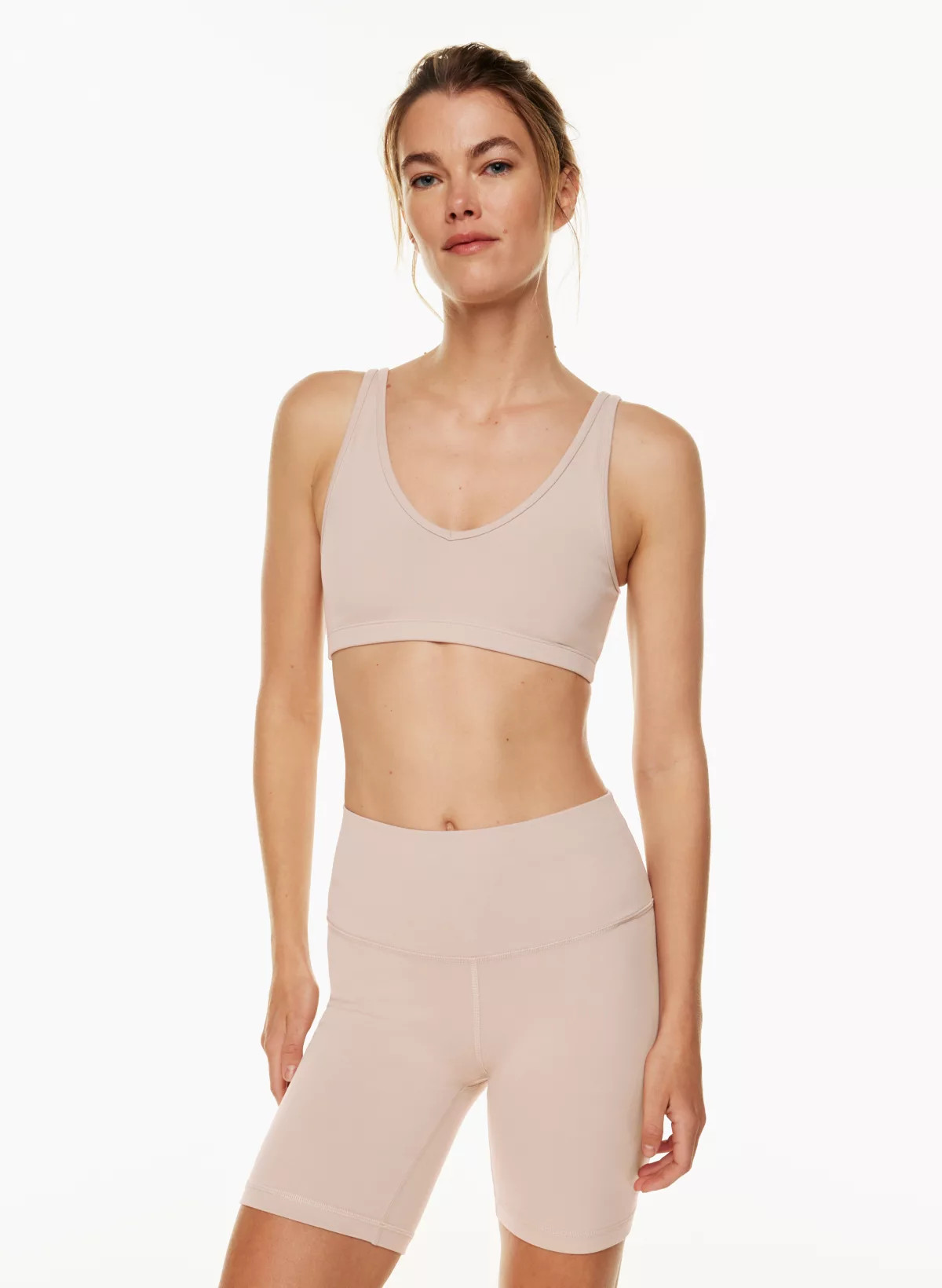 TNALIFE™ MINI V-NECK BRA TOP | Aritzia