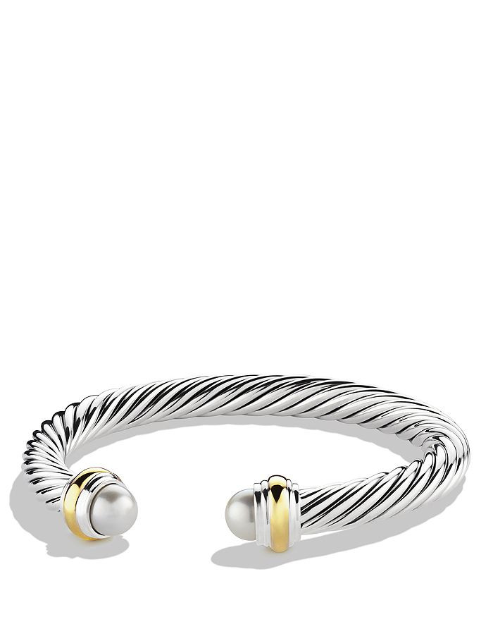 Cable Classics Bracelet with Pearls and 14K Yellow Gold | Bloomingdale's (US)