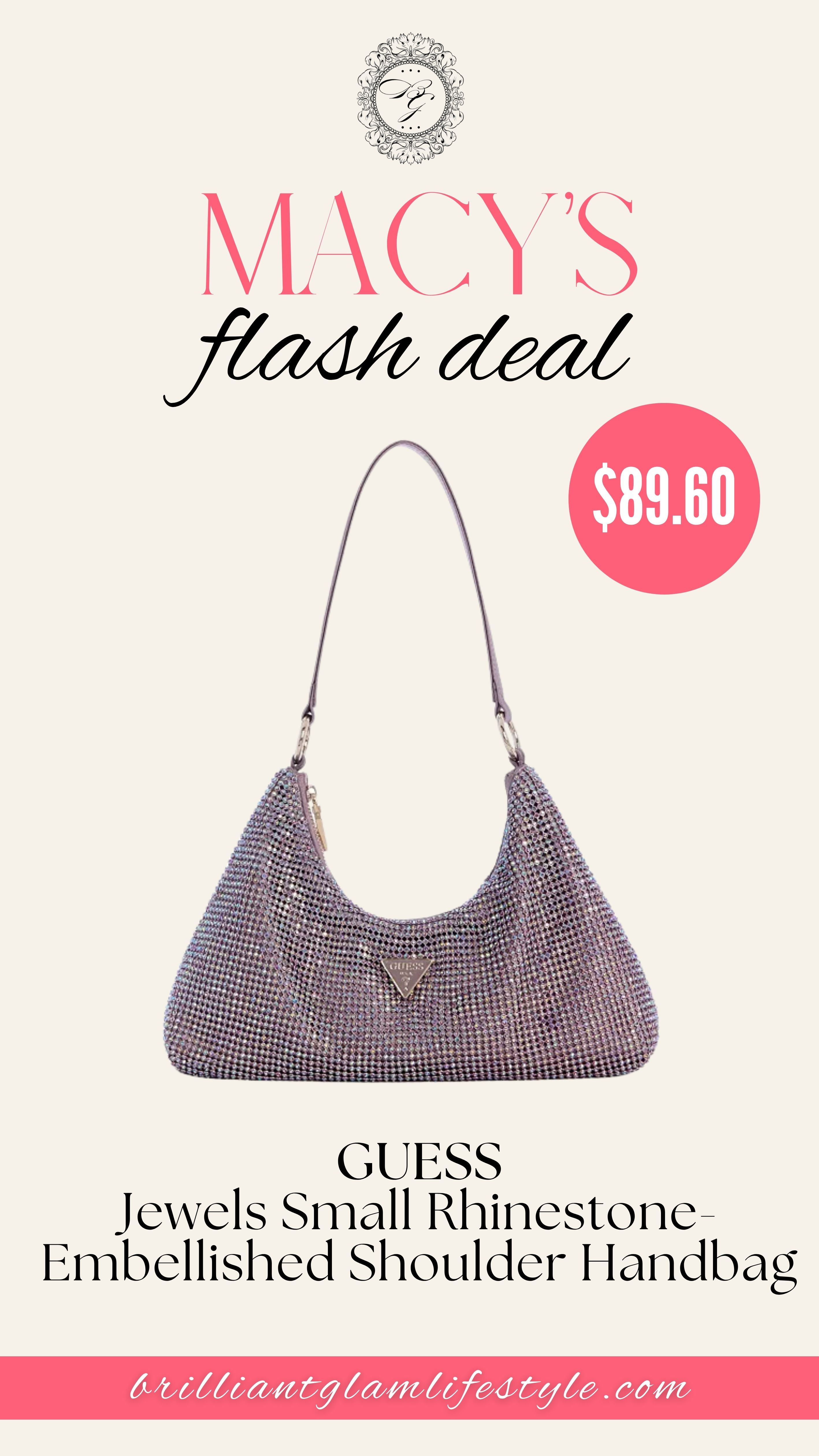 ✨ Sparkle Your Way Through the Day 👜💎

Add a glamorous touch to any outfit with the GUESS Jewels Small Rhinestone-Embellished Shoulder Handbag. Featuring eye-catching rhinestone details and a chic silhouette, it’s the perfect accessory for elevating your everyday looks or dressing up for a night out.

#GUESS #GuessBags #JewelsHandbag #ShoulderBag #RhinestoneBag #WomensAccessories #HandbagStyle #MacysFinds
 

 #LTKU #LTKSaleAlert