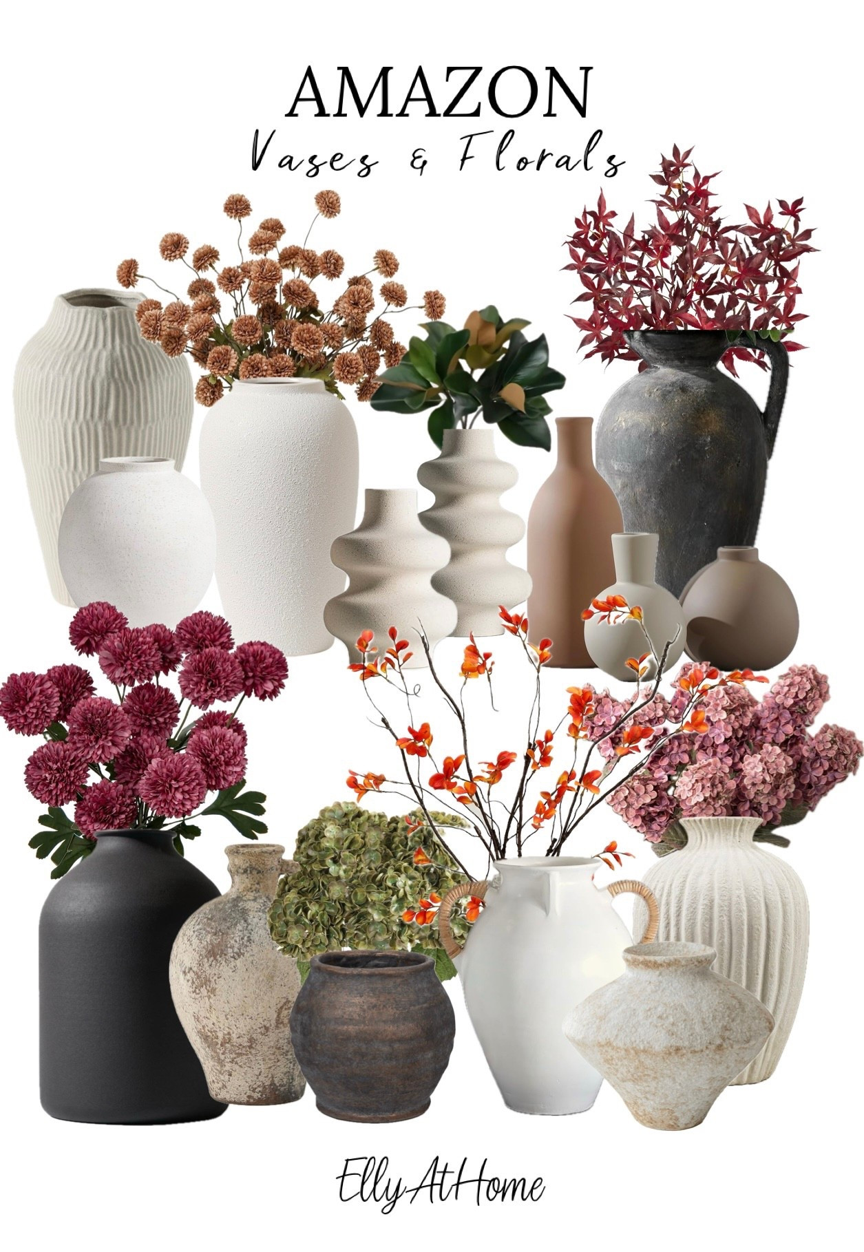 Amazon textured vases for faux, fresh flowers and styling. Also shop faux floral ideas. Amazon prime day deals ends soon! Free shipping. Home decor accessories. 

#LTKFindsUnder50 #LTKStyleTip #LTKHome