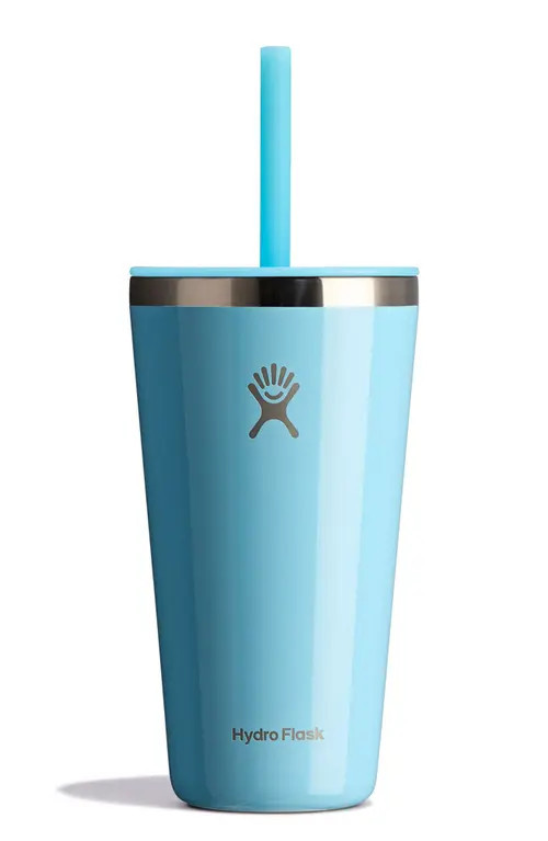 Hydro Flask 28-Ounce All Around™ Travel Tumbler in Tidepool Blue at Nordstrom | Nordstrom