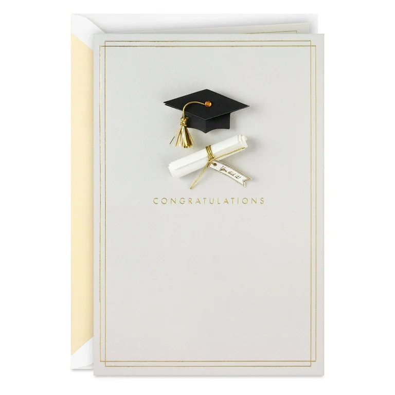 Hallmark Signature Graduation Card (Your Moment to Shine) - Walmart.com | Walmart (US)