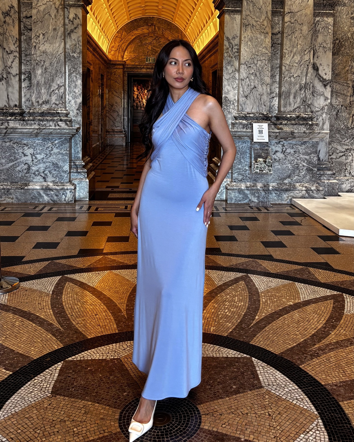 When the dress speaks for itself 💫 Loving this dreamy look from @marcellanyc Use KLECHIC005 for a discount! #FashionInspo #marcellanyc