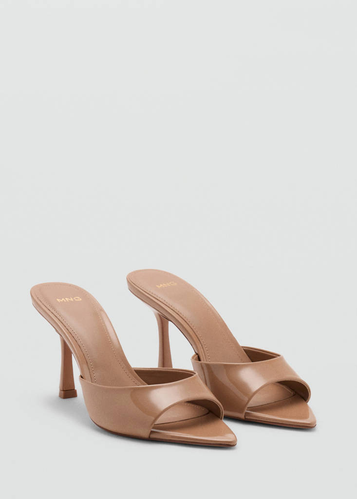 Pointed heel sandals nude - Women - 7 - MANGO | MANGO (UK)