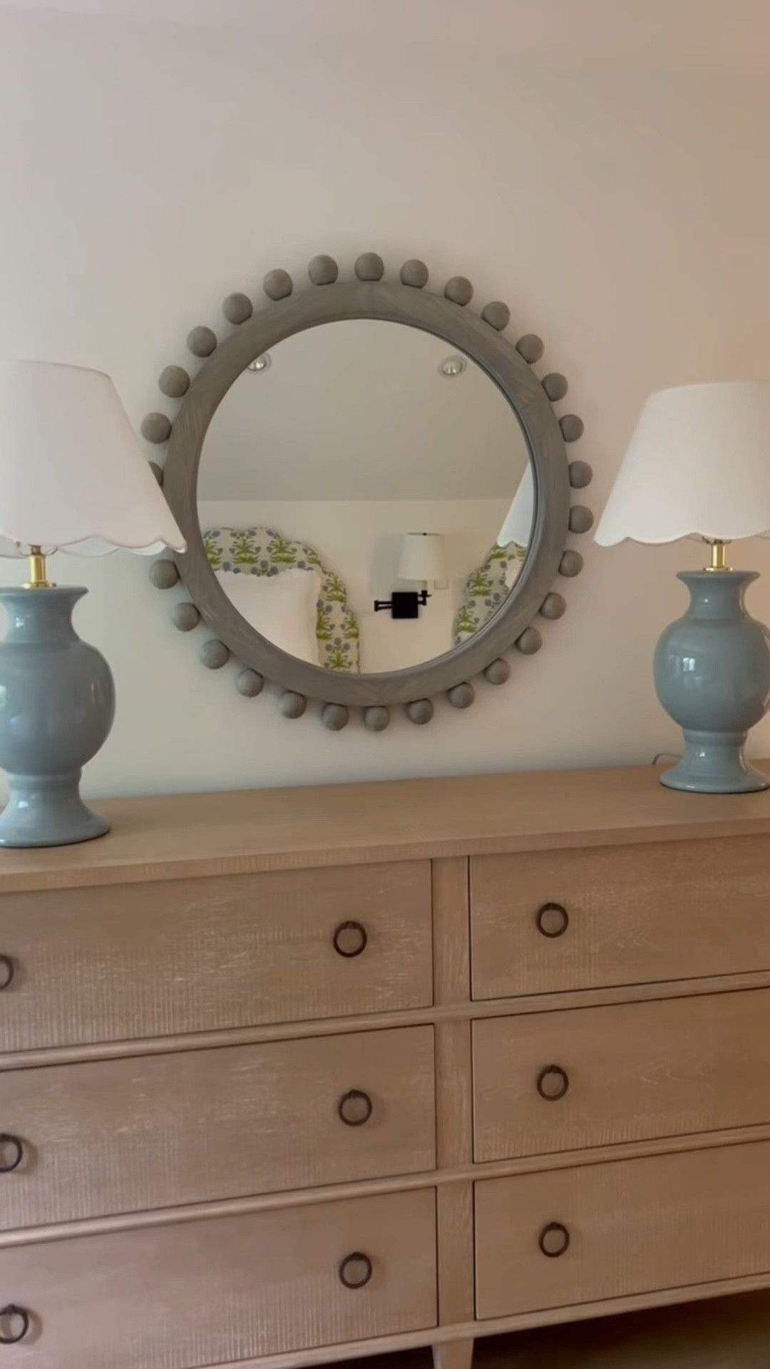 Round wooden grey wash wall mirror

Coastal home decor, grey mirror, grey mirror, beaded mirror, home by the sea, guest bedroom

#LTKFamily #LTKVideo #LTKHome