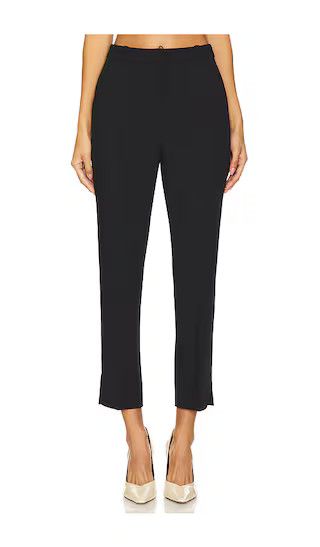 The Favorite Cigarette Pant in Black | Revolve Clothing (Global)