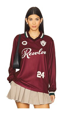 SIXTHREESEVEN Revolve Jersey in Maroom from Revolve.com | Revolve Clothing (Global)