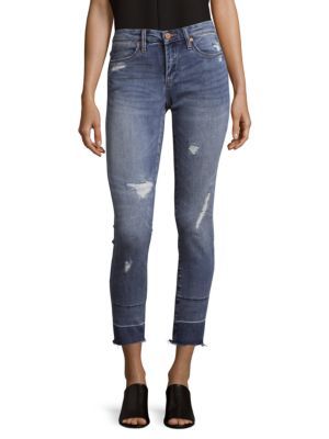 Blank NYC - Distressed Cropped Jeans | Saks Fifth Avenue OFF 5TH