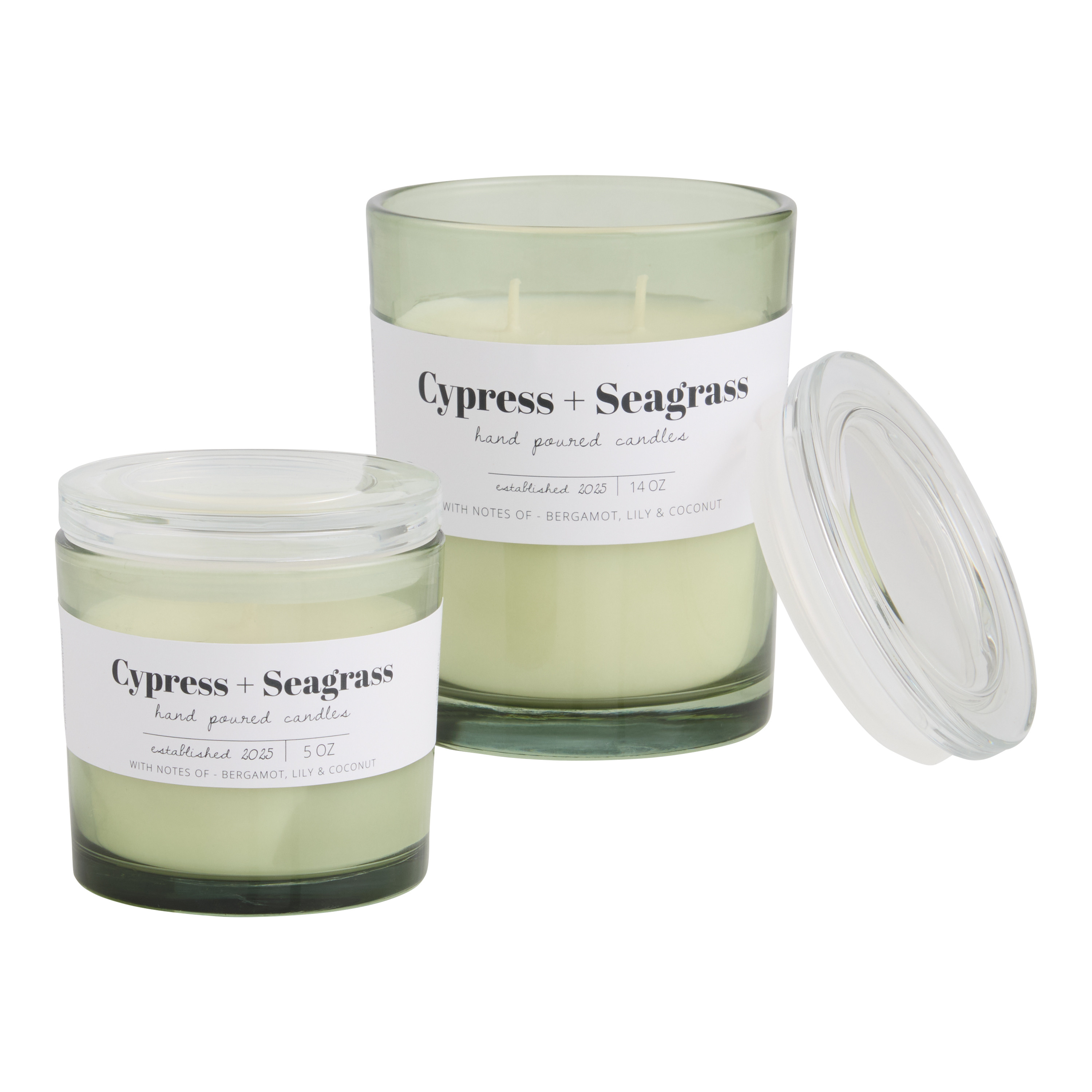 Duo Cypress & Seagrass Scented Candle | World Market