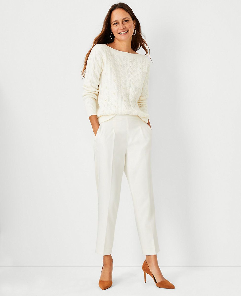 The Petite Easy Ankle Pant | Ann Taylor (US)