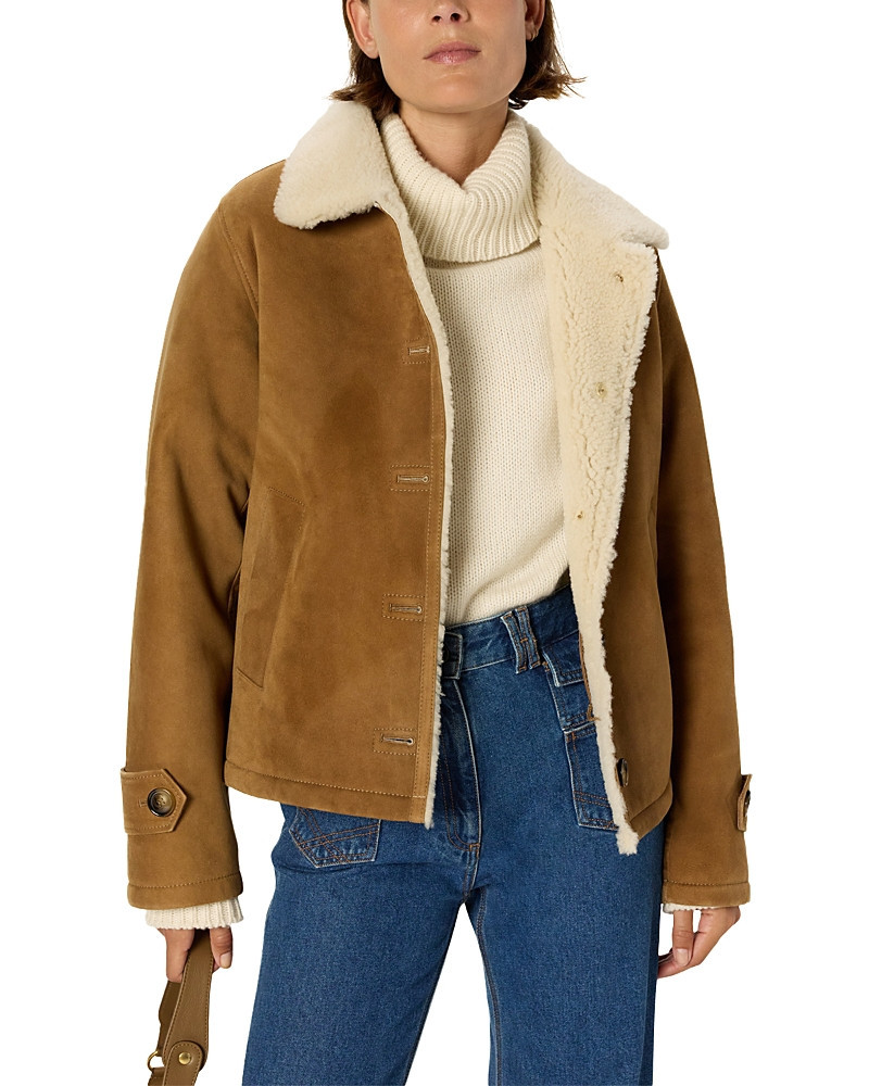 Gerard Darel Nathalie Leather Jacket | Bloomingdale's (US)