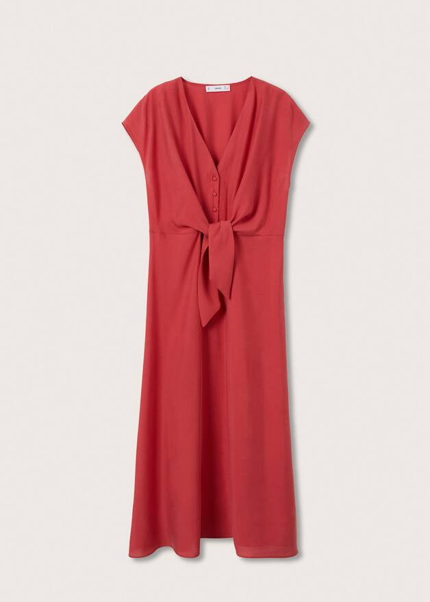 Bow modal dress | MANGO (US)