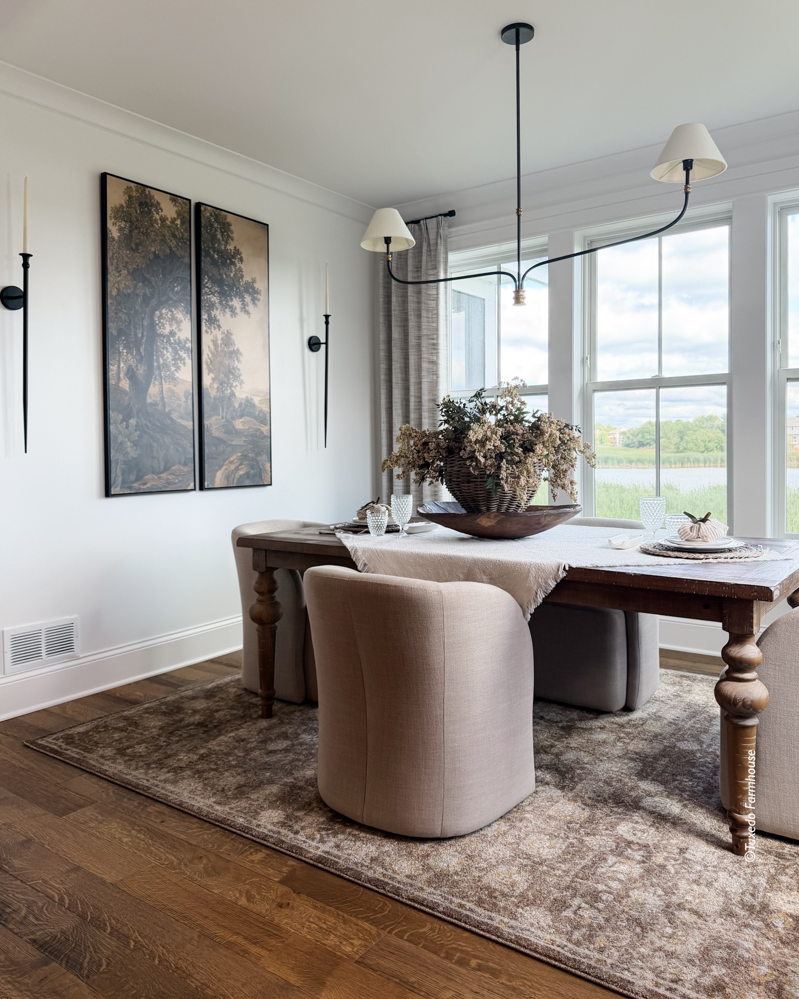 #ad @Wayfair is always my first place to shop when I’m looking for beautiful, quality pieces. Most everything in my dining room is from Wayfair, and much of it is on sale! I’ve linked items in my dining room — art, table, chairs, rug, sconces, tableware — as well as a few other favorites that I found on Wayfair.

#wayfairpartner #wayfair

#LTKSeasonal #LTKHome #LTKSaleAlert